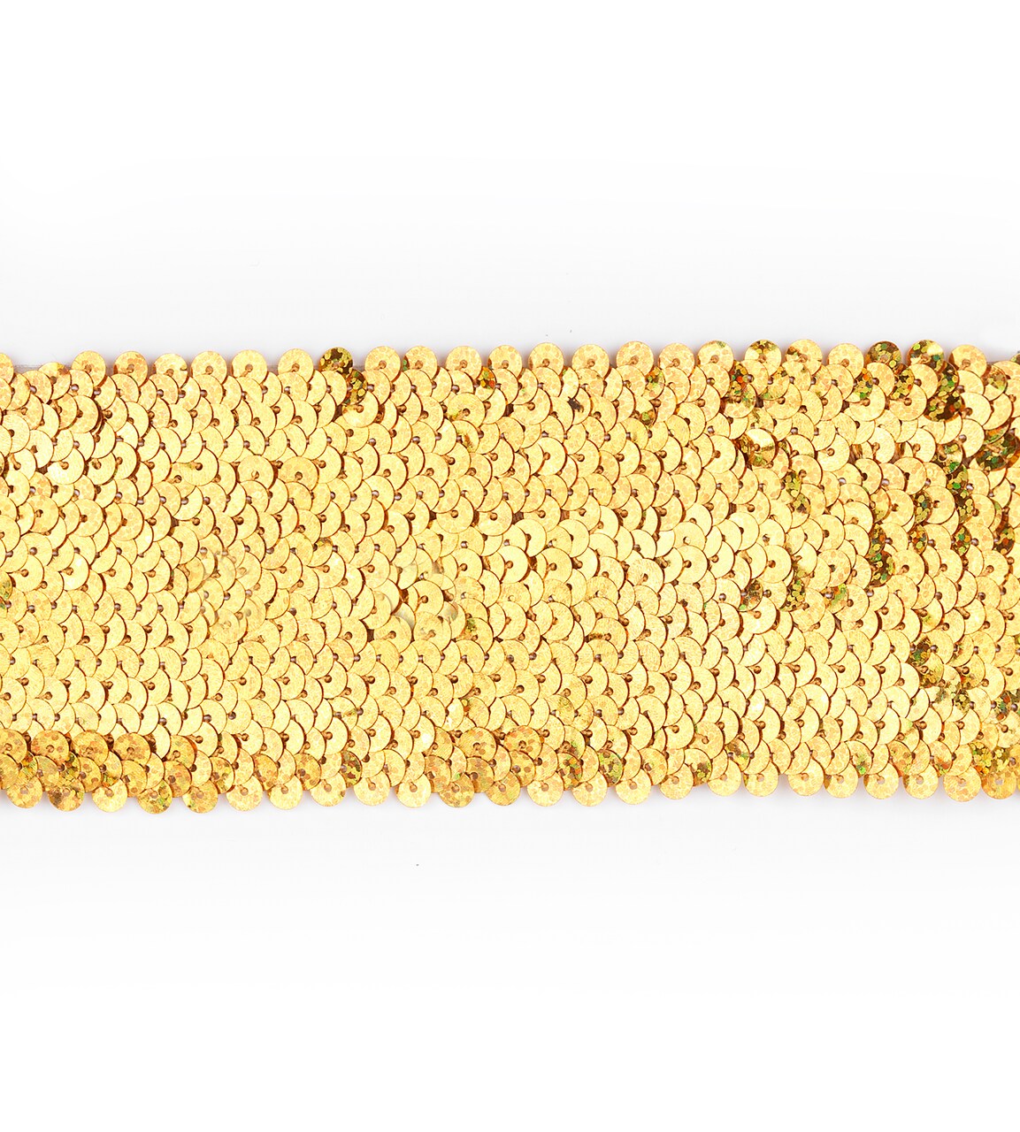 5 yards of 8 Row Starlight Hologram Stretch Sequin Trim | 5 yard cut